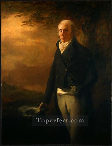 デヴィッド・アンダーソン 1790年 スコットランドの肖像画家 ヘンリー・レイバーン油絵